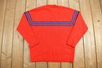 Vintage 1960s Obermeyer Knit Crewneck Sweater