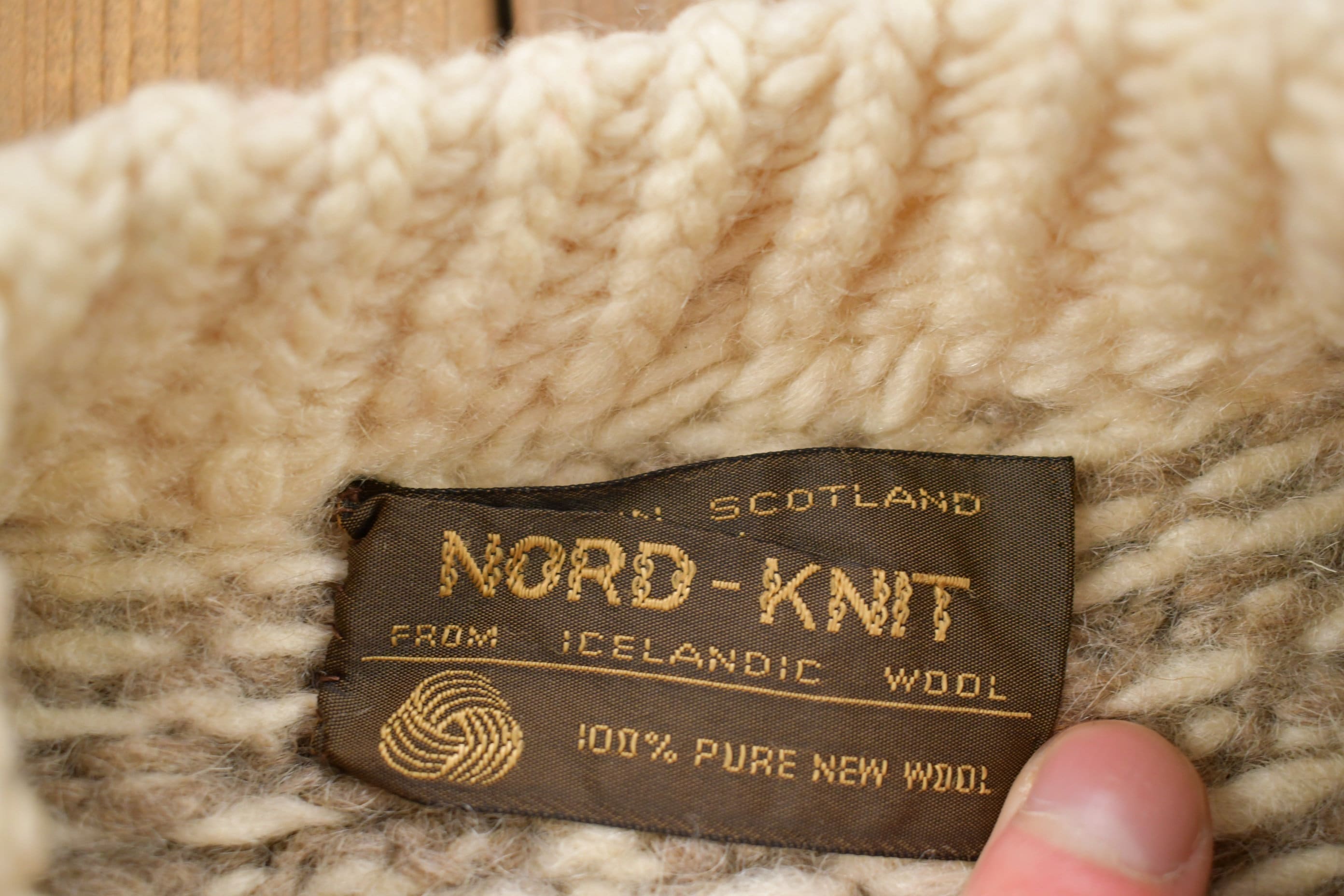 Vintage 1970s Nordic Graphic Knit Sweater Apres Ski