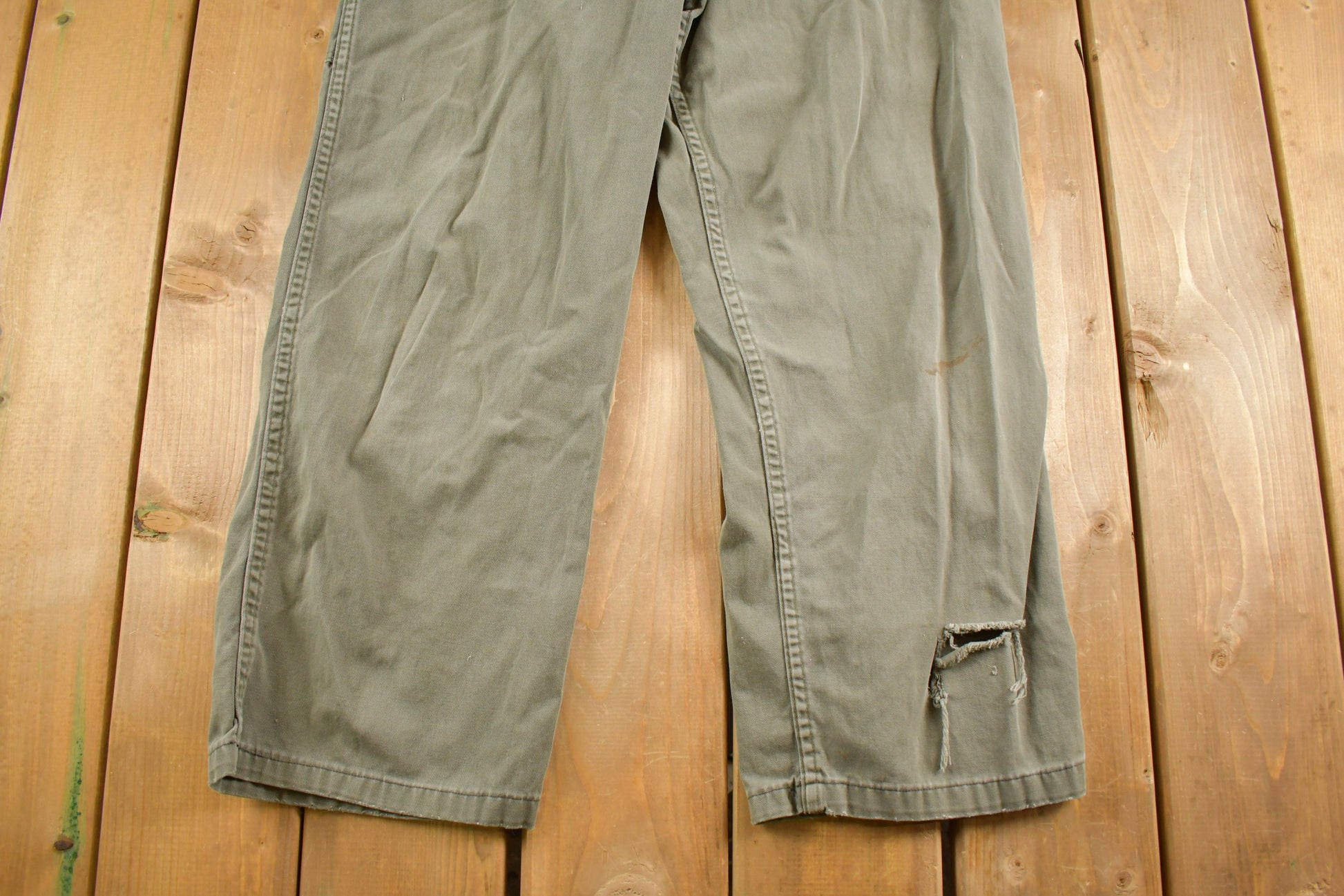 Vintage 1980s Distressed Jumpsuit Size 40