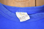 Vintage 1990s Floral Made In Canada Crewneck Sweatshirt