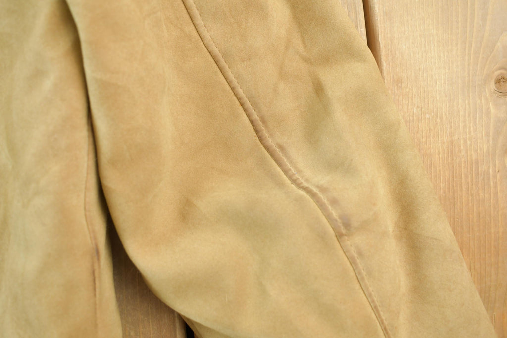 Vintage 1980s Fingerhut Fashions Western Outdoor Wear Faux Shearling Jacket