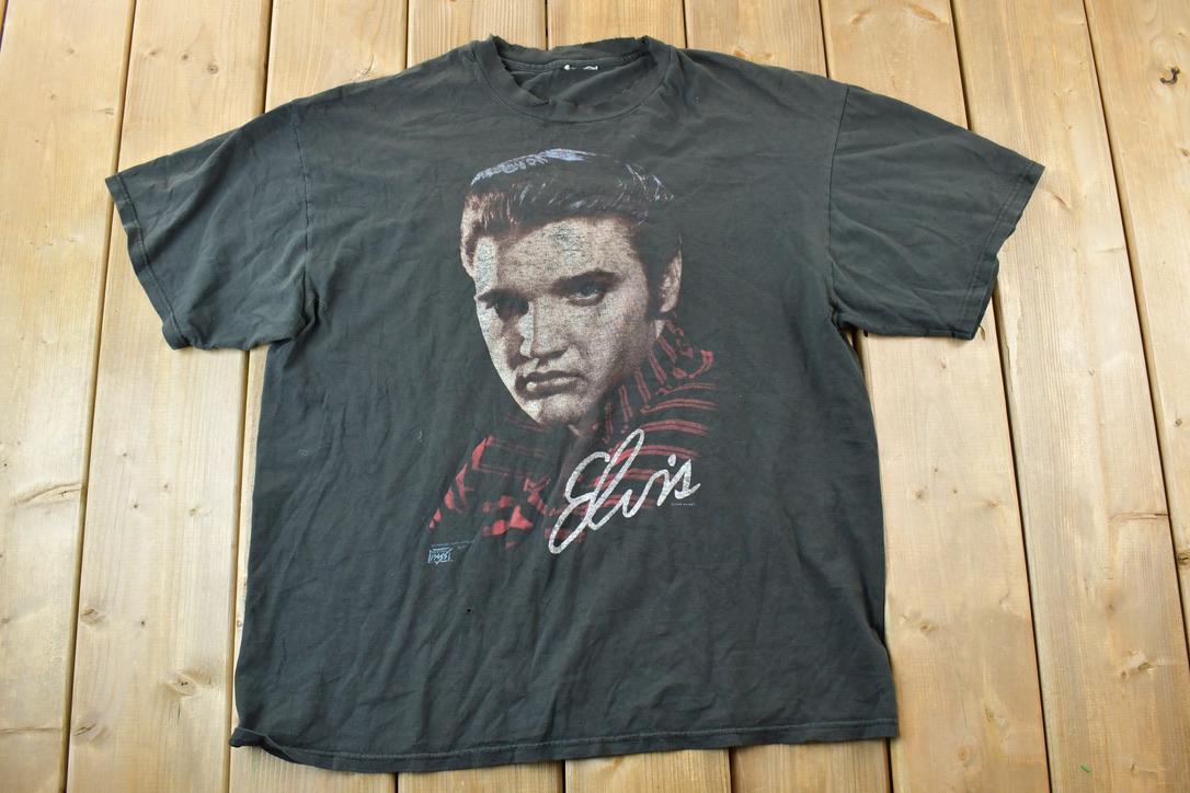 Vintage 1990 Elvis Presley Graphic T-Shirt