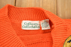 Vintage 1990s Halloween Theme Embroidered Knit Sweater