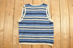 Vintage 1990s Gina Peters Knit Cardigan Sweater Vest