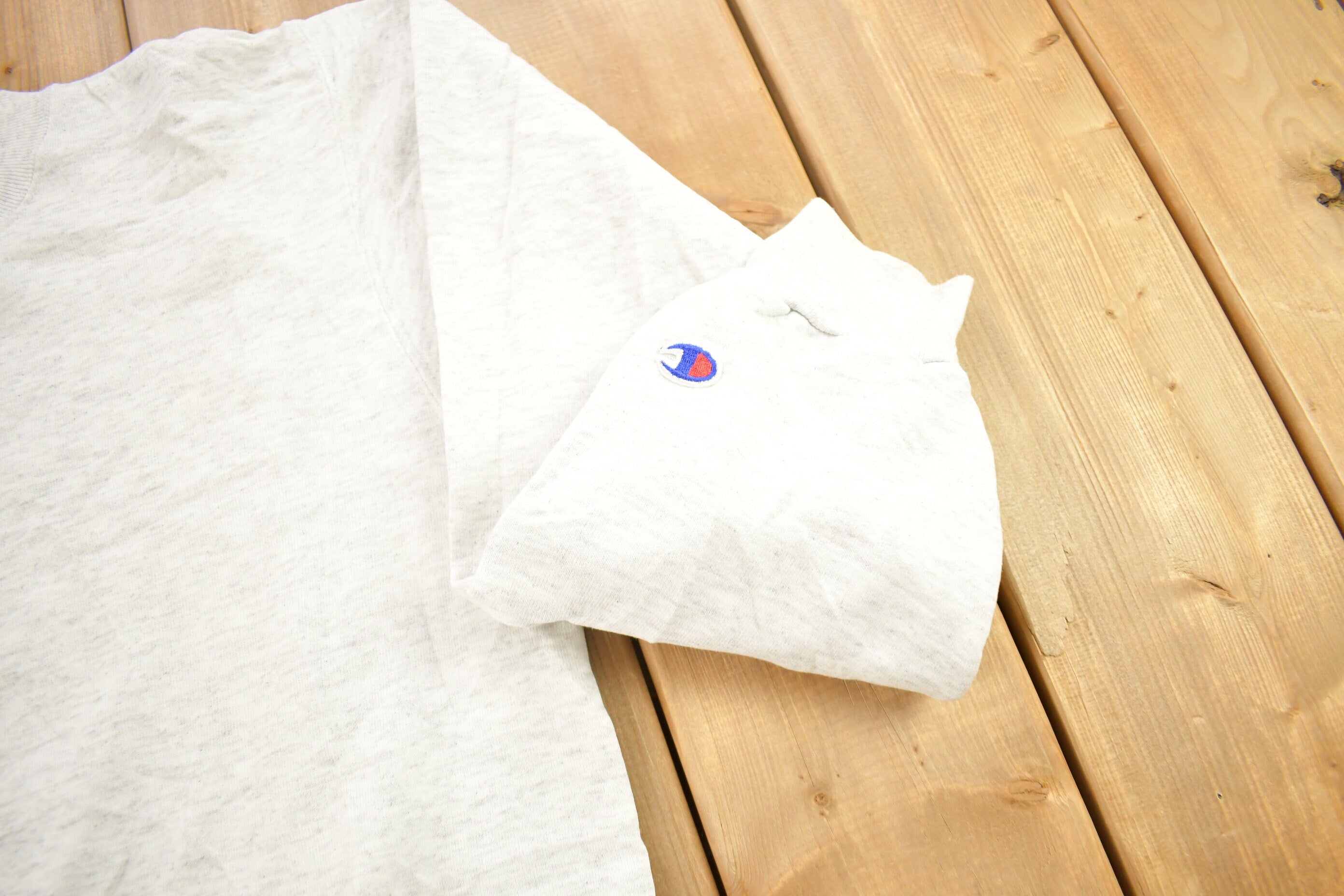 Vintage 1990s Heather Grey Champion Crewneck