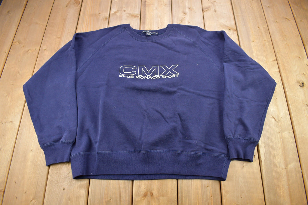 Vintage 1990s Club Monaco Sport Crewneck Sweatshirt