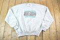 Vintage 1990s Lyle Johnson Construction Lok N Logs Souvenir Crewneck Sweatshirt