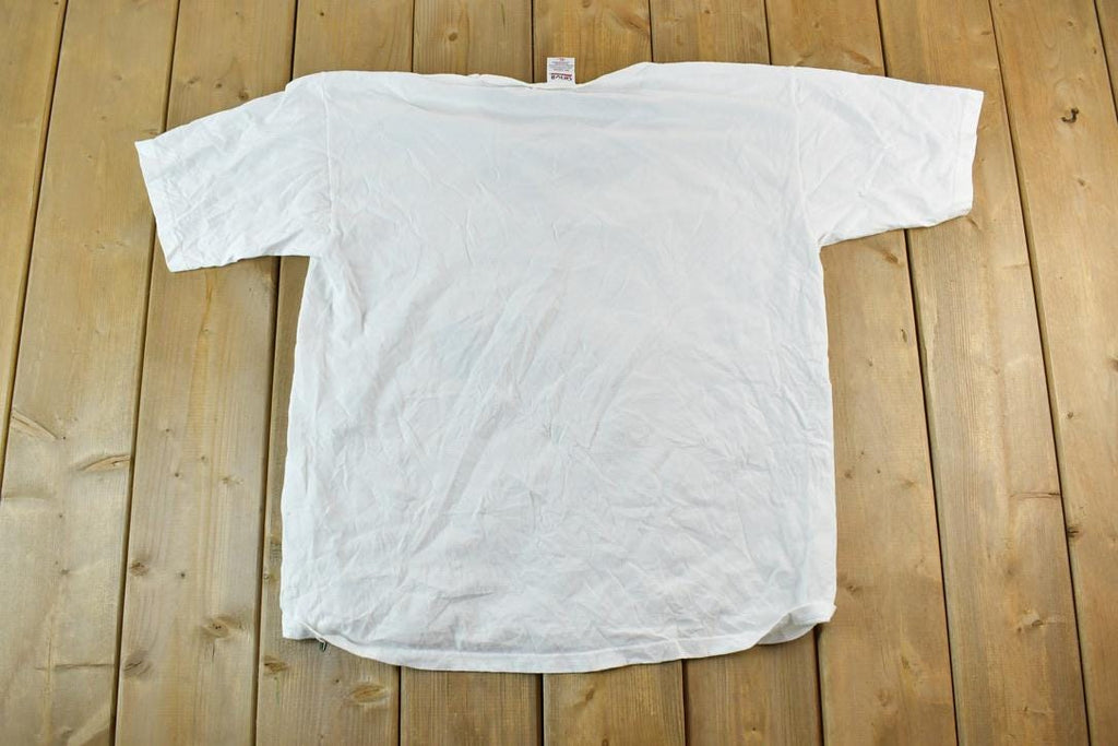 Vintage 1990s Marjolein Bastin Wildflower Birds Single Stitch T-Shirt
