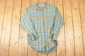 Vintage 1990s Michel Abstract Button Up Shirt Men's L
