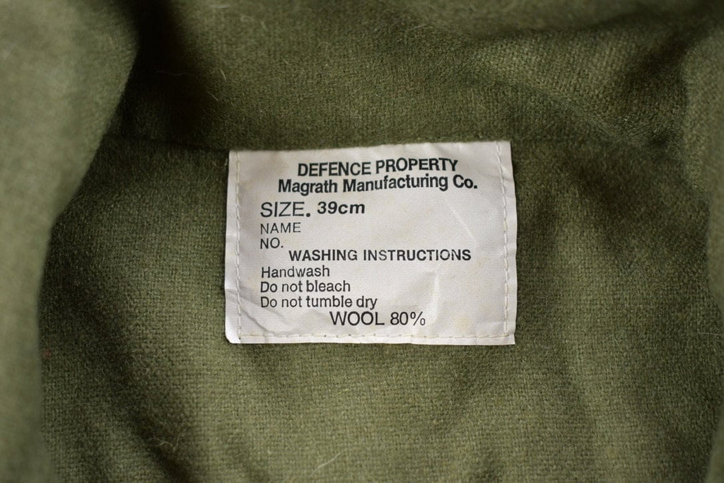 Vintage 1990s Magrath Manufacturing Co Wool Blank Button Up Shirt