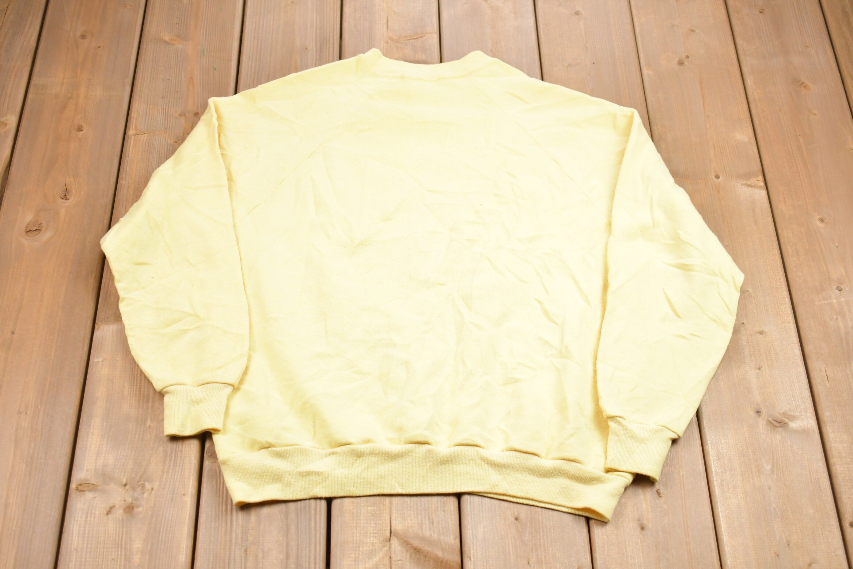 Vintage 1970s Sacred Heart Hospital Raglan Crewneck Sweatshirt