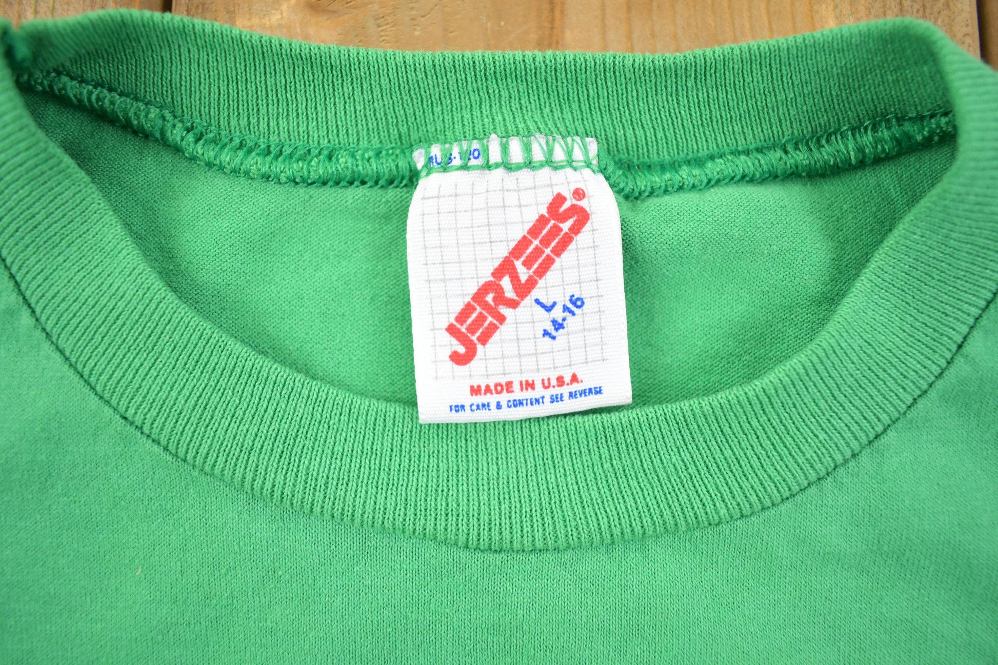 True Vintage 1970s Little League Baseball T Shirt Made In USA