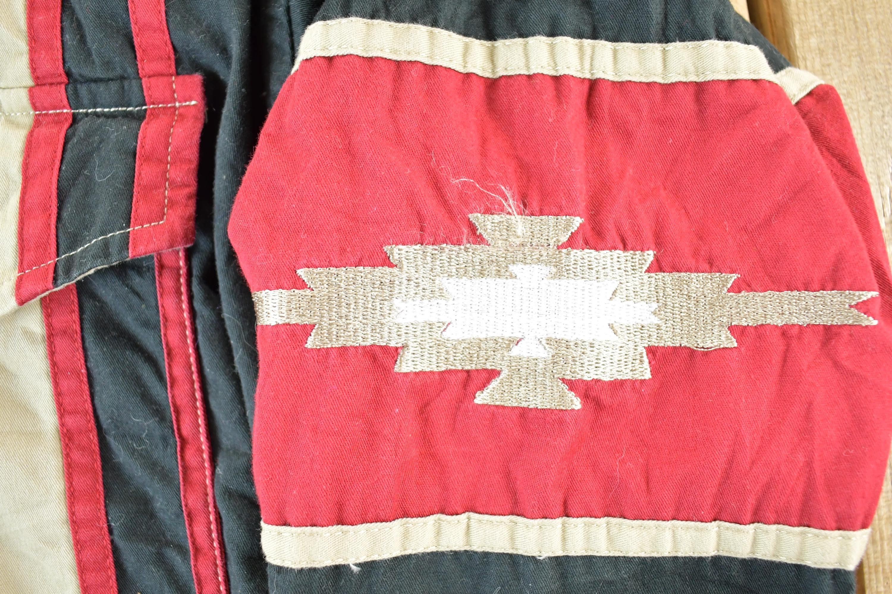 Vintage 1990s Cumberland Outfitters Aztec Western Button Up Shirt Men's L