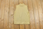 Vintage Y2k Women's Metallic Sleeveless Turtleneck