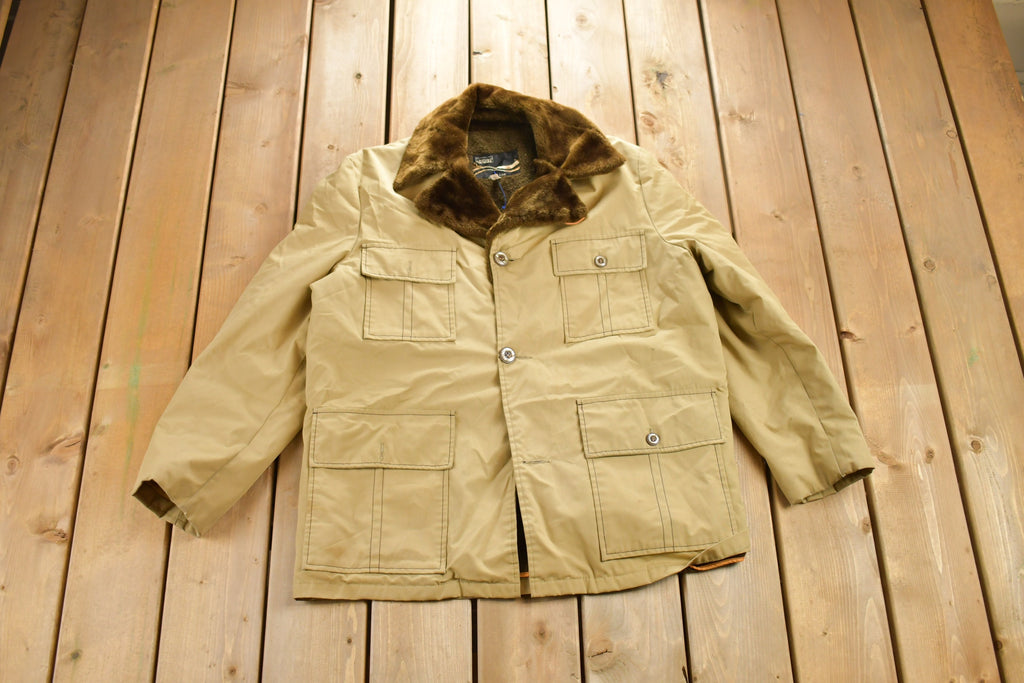 Vintage 1980s Montgomery Ward Fur Coat