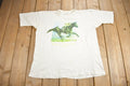 Vintage 1990s Dance Smartly Woodbine Horse Racing Graphic T Shirt