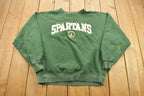 Vintage 1990s Michigan State University Spartans Collegiate Crewneck