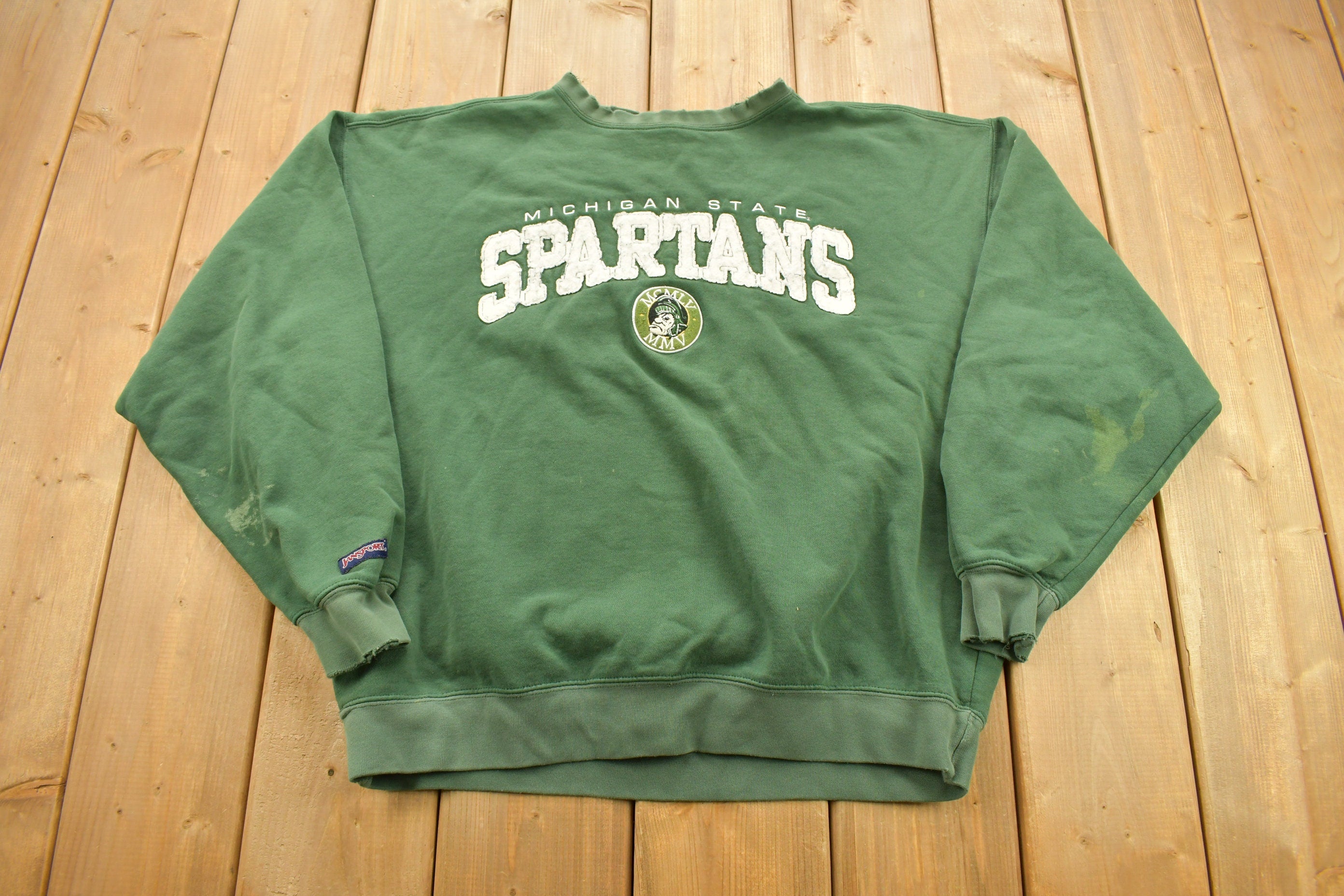 Vintage 1990s Michigan State University Spartans Collegiate Crewneck
