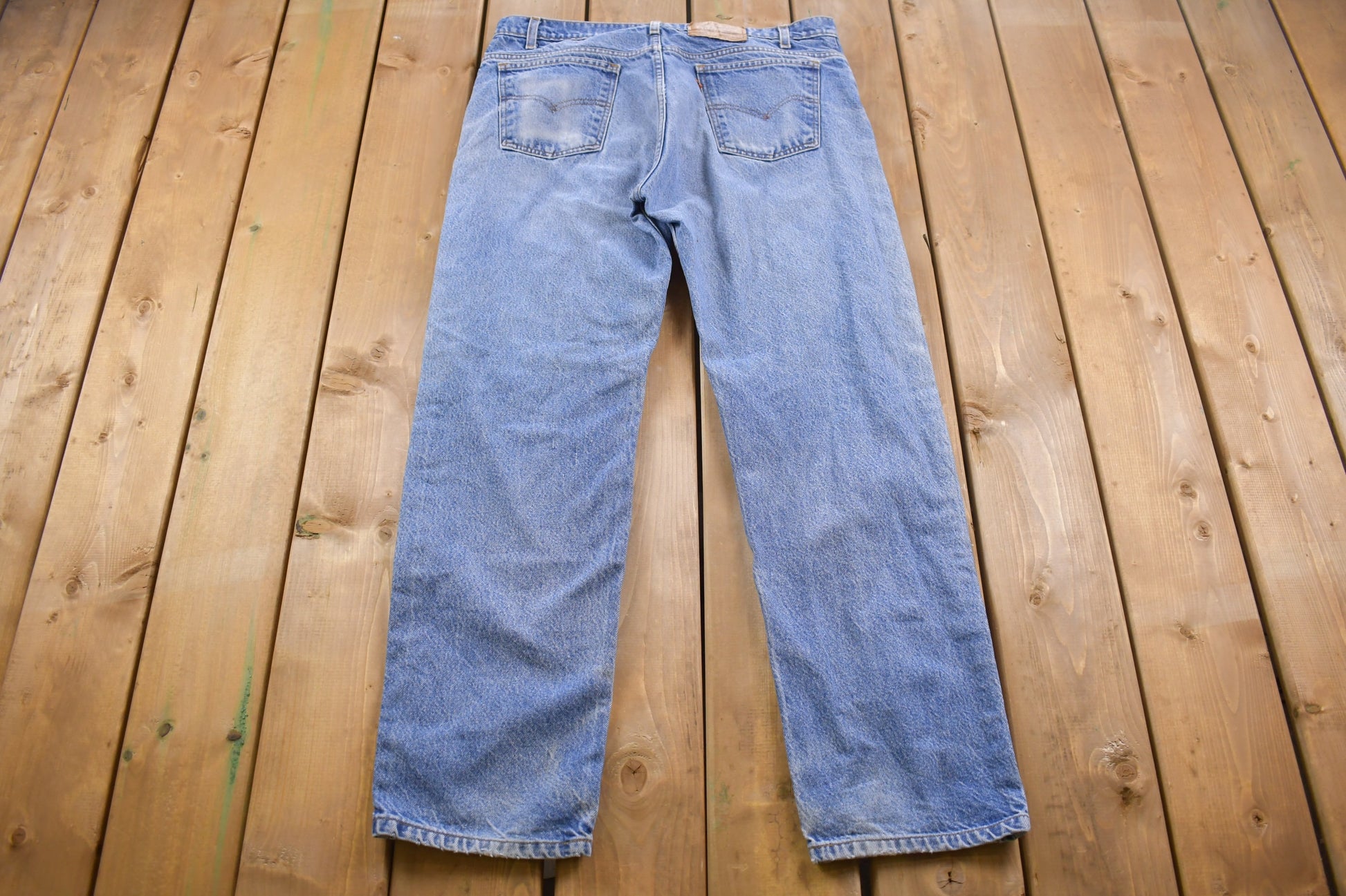 True Vintage 1970s Levi's 505 Orange Tab Jeans Size 36 x 31