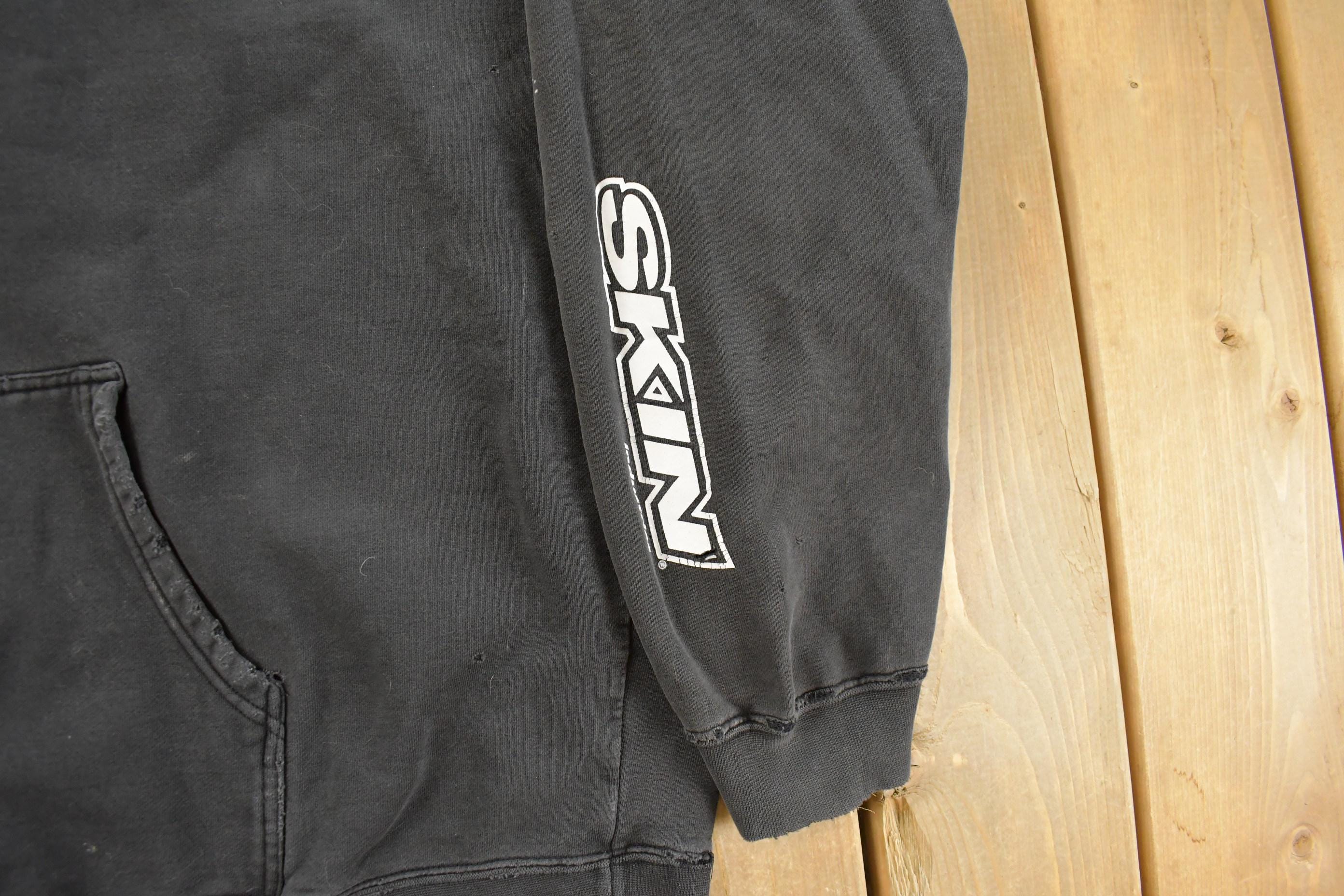 Vintage 1990s Skin Industries Hoodie Men's XL
