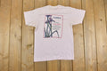 Vintage 1990s Lake Michigan Wine Graphic Shirt