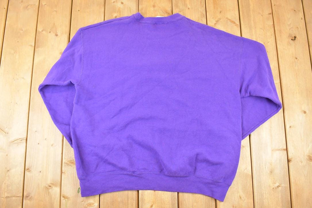 Vintage 1990s Minnesota Vikings NFL Crewneck Sweatshirt Men's XL