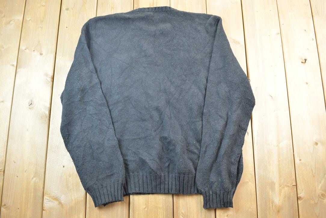 Vintage 1990s Polo By Ralph Lauren Knit Crewneck Sweater