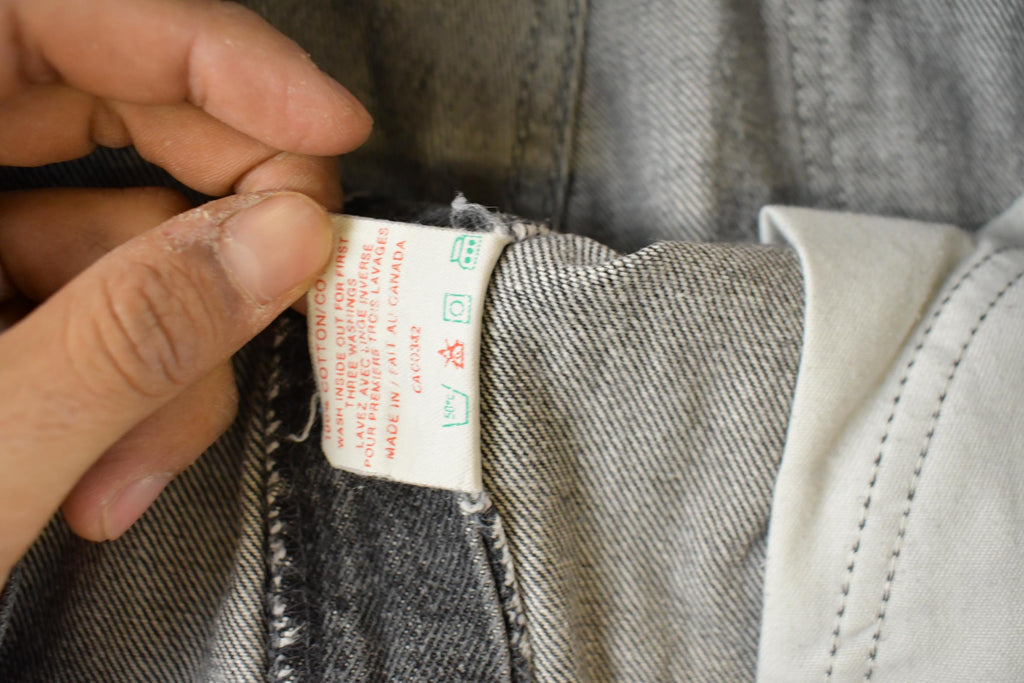 Vintage 1990s Levi's 619 Straight Orange Tab Denim Jeans Men's 36 x 31