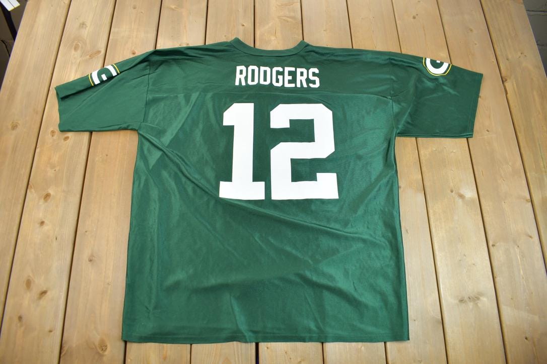Vintage 2005 Aaron Rodgers Green Bay Packers NFL Football Jersey