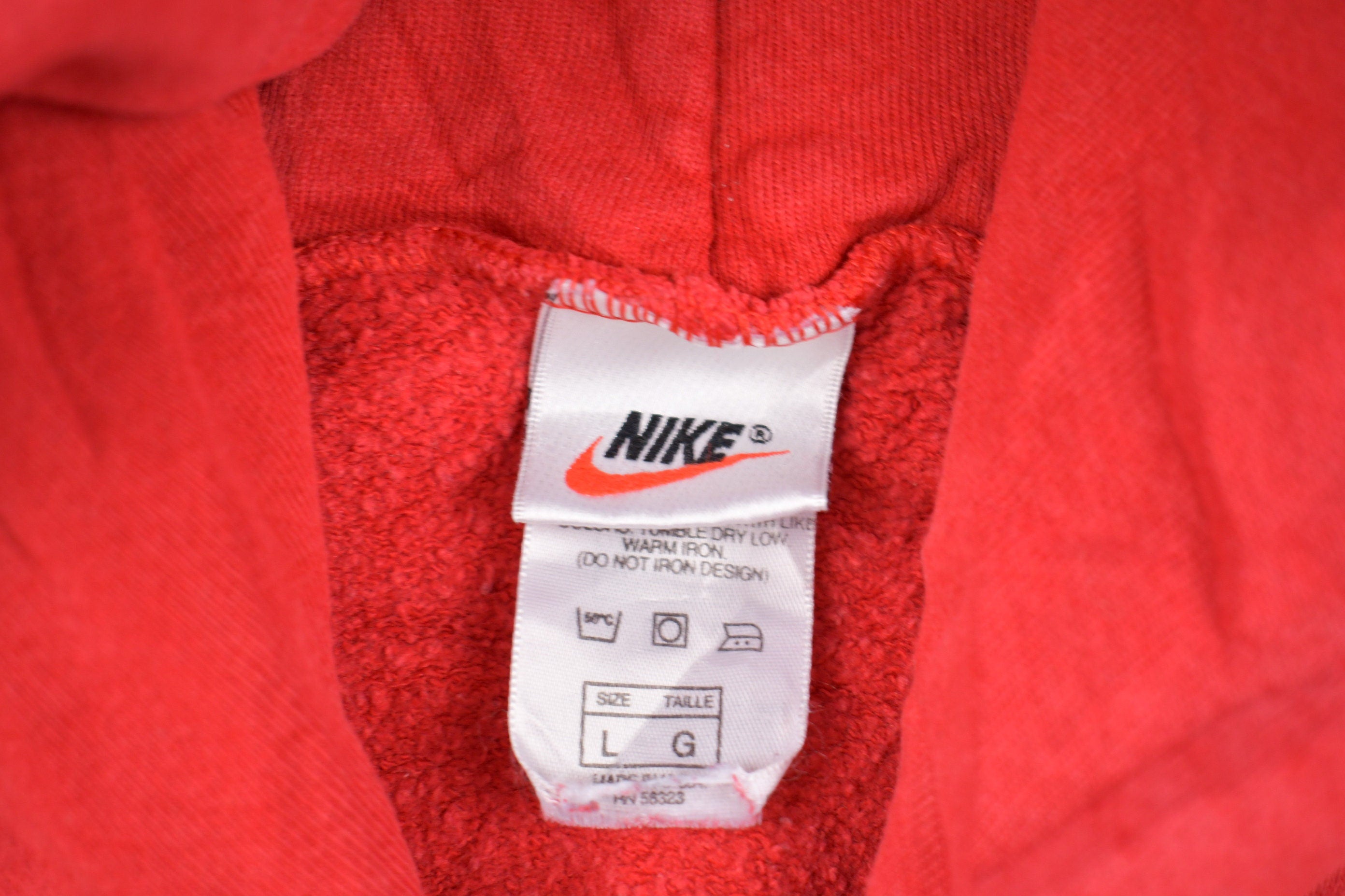 Vintage 1990s Nike Embroidered Hoodie