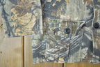 Vintage 1990s Tree Camo Youth Flannel Button Up Shirt  1990s Button Up  Vintage Flannel  Plaid Shirt  Button Down