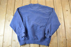Vintage 1990s ISU Grandpa Plaid Letter University Collegiate Crewneck