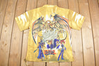 Vintage 1990s Yu-Gi-Oh Graphic Button Up Shirt