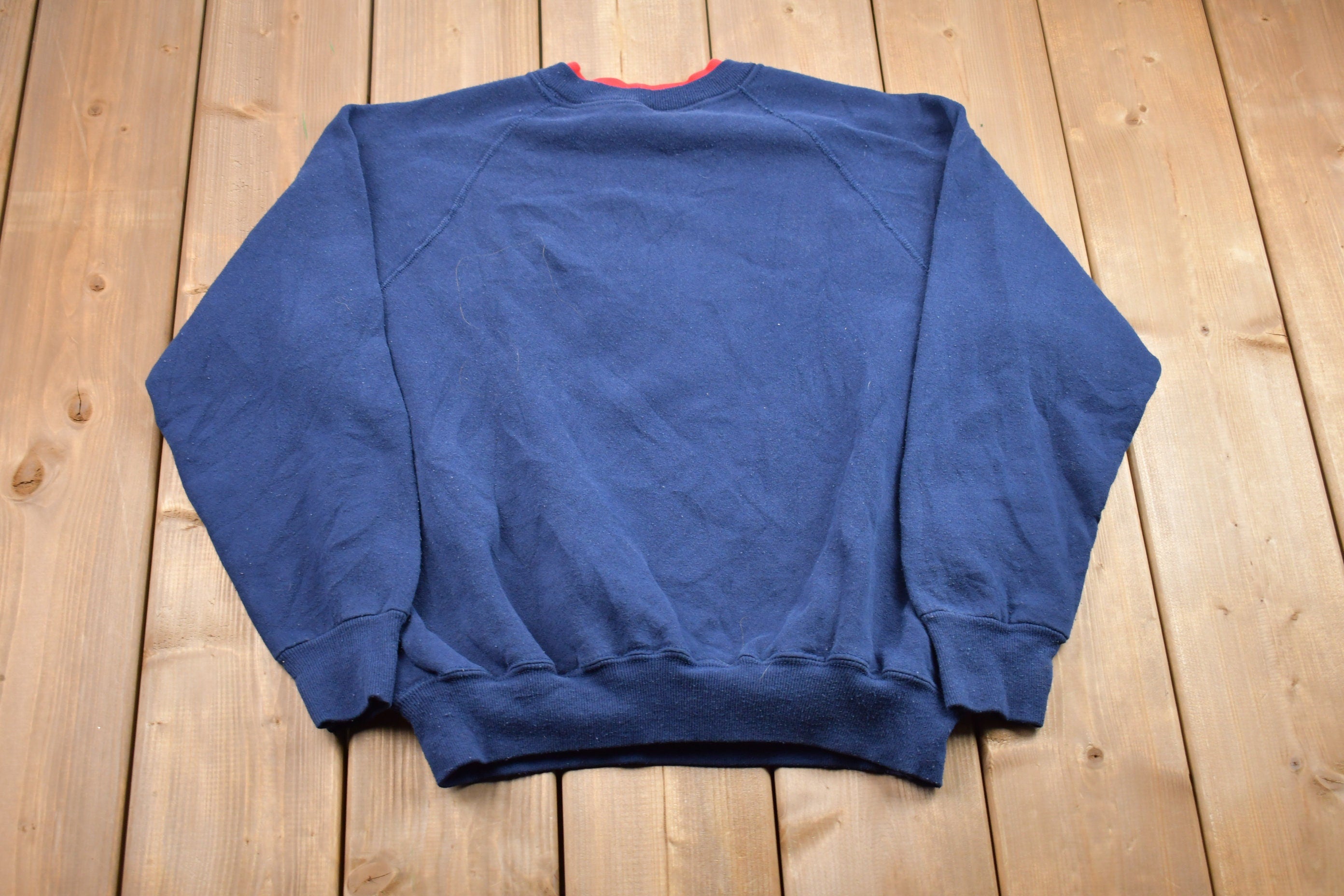 Vintage 1990s Up North Bird Embroidered Crewneck