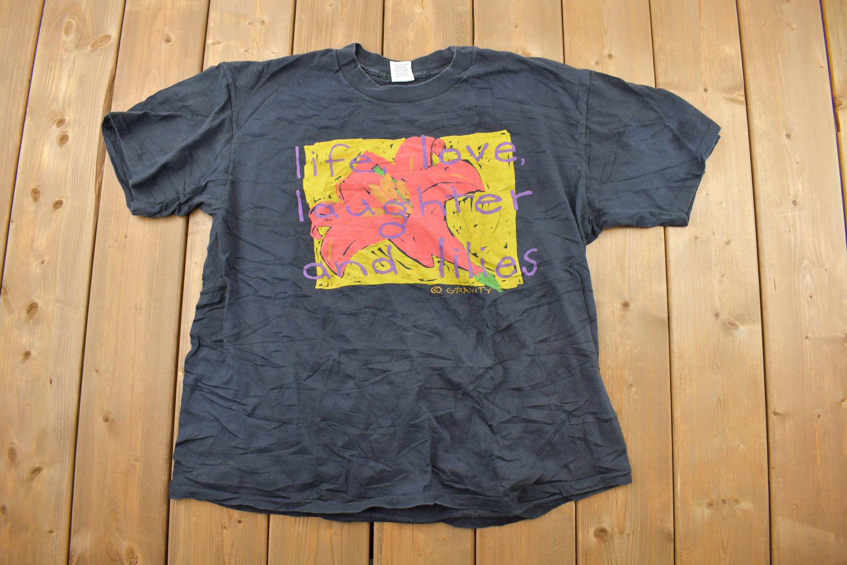 Vintage 1990s Gravity Graphic T-Shirt