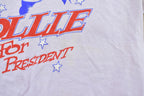 Vintage 1988 Ollie for President Oliver North Cartoon T-Shirt Mens