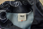 Vintage 1990s Louis Garneau All Over Print Windbreaker Jacket Made In Canada Size L