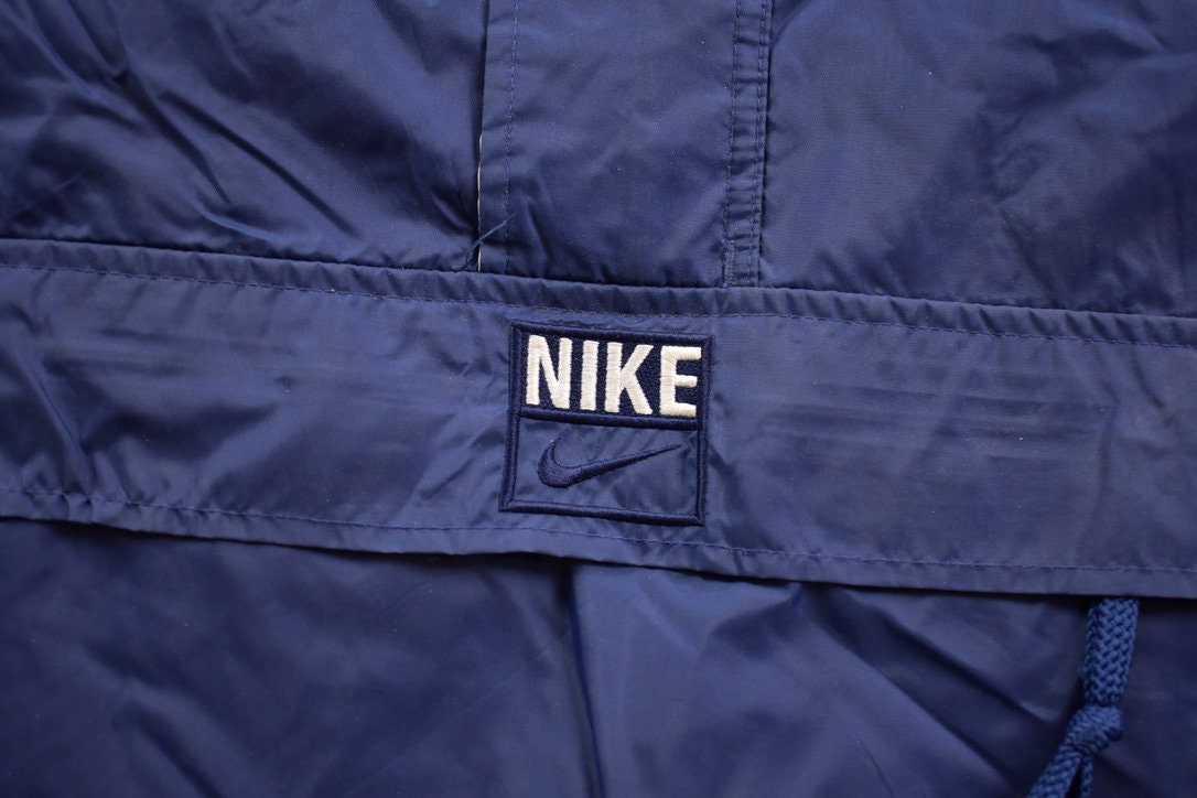 Vintage 1990s Nike Full Zip Mid Swoosh Windbreaker Jacket