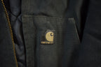 Vintage 1990s Distressed Carhartt Nylon Hooded Jacket Men's XL Tall