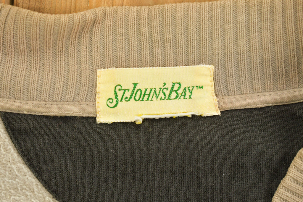 Vintage 1990s St John's Bay Button Up Cardigan Sweater