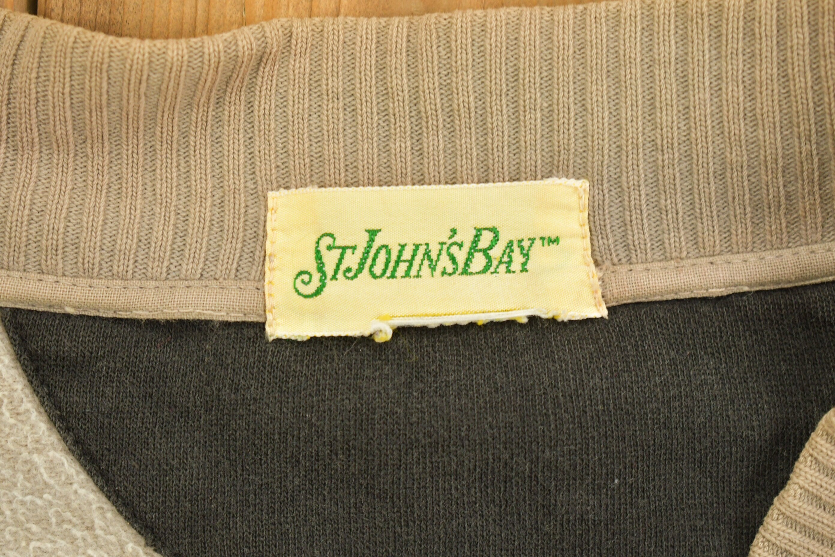 Vintage 1990s St John's Bay Button Up Cardigan Sweater