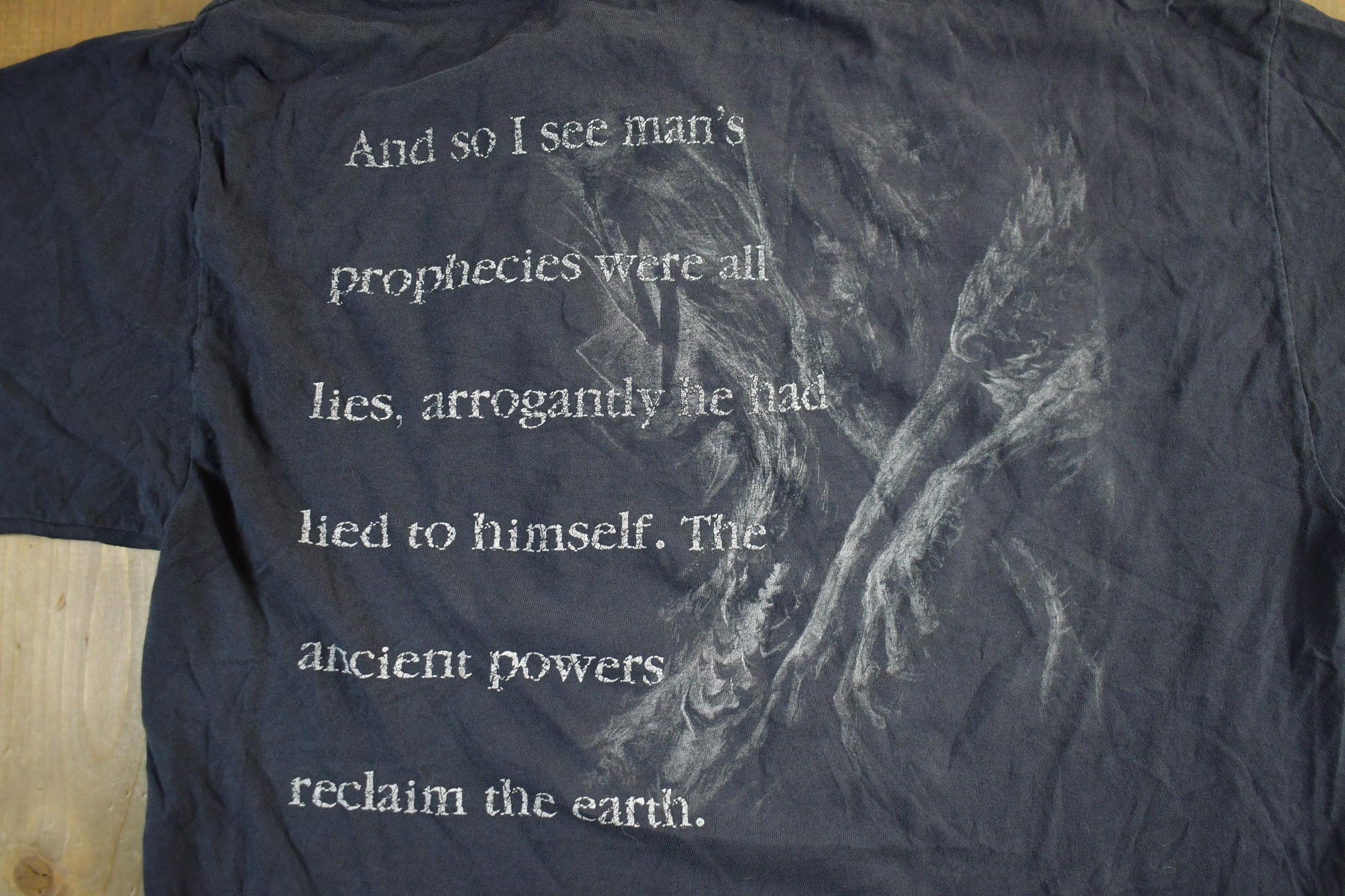 Vintage 2003 Decrepit Birth And Time Begins Band T-Shirt Men's Large