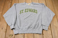 Vintage 1990s The Game St. Edward Graphic Crewneck Sweatshirt