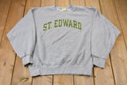 Vintage 1990s The Game St. Edward Graphic Crewneck Sweatshirt