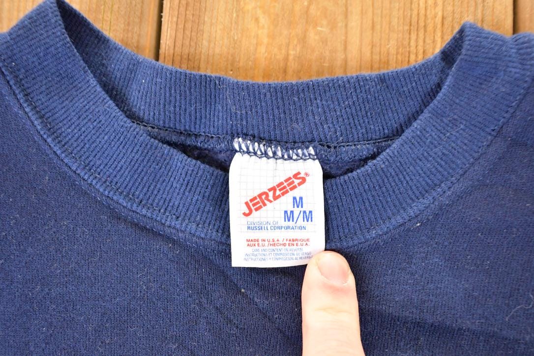 Vintage 1990s Embroidered Golf Vacation FAB Crewneck Sweatshirt Men's M  Made In USA  90s Cartoon Destination Sweater