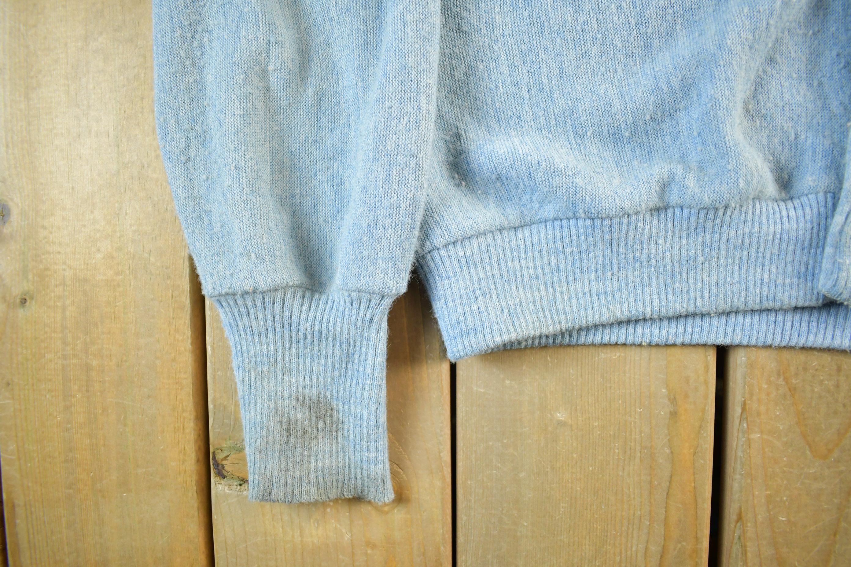 Vintage 1980s JC Penney Knit Cardigan Sweater Men's Large