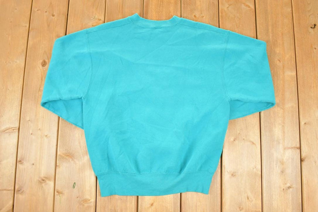 Vintage 1990s Northern Minnesota Big Wolf Ballad Crewneck Sweatshirt Men's M