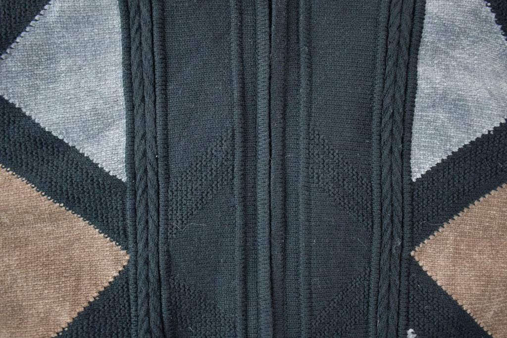 Vintage 1990s Arnold Palmer Knit Crewneck Full Zip Sweater