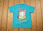 Vintage 1990s Father Daughter Baseball Graphic T Shirt