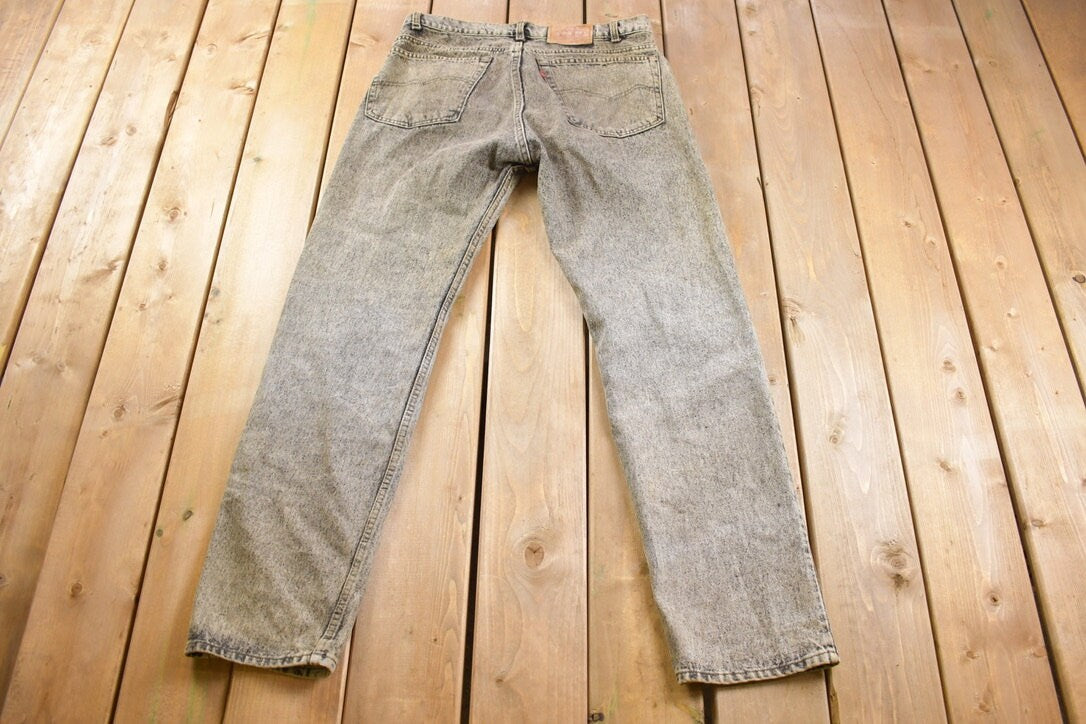 Vintage 1990s Levi's 505 Red Tab Jeans Size 36 x 33.5